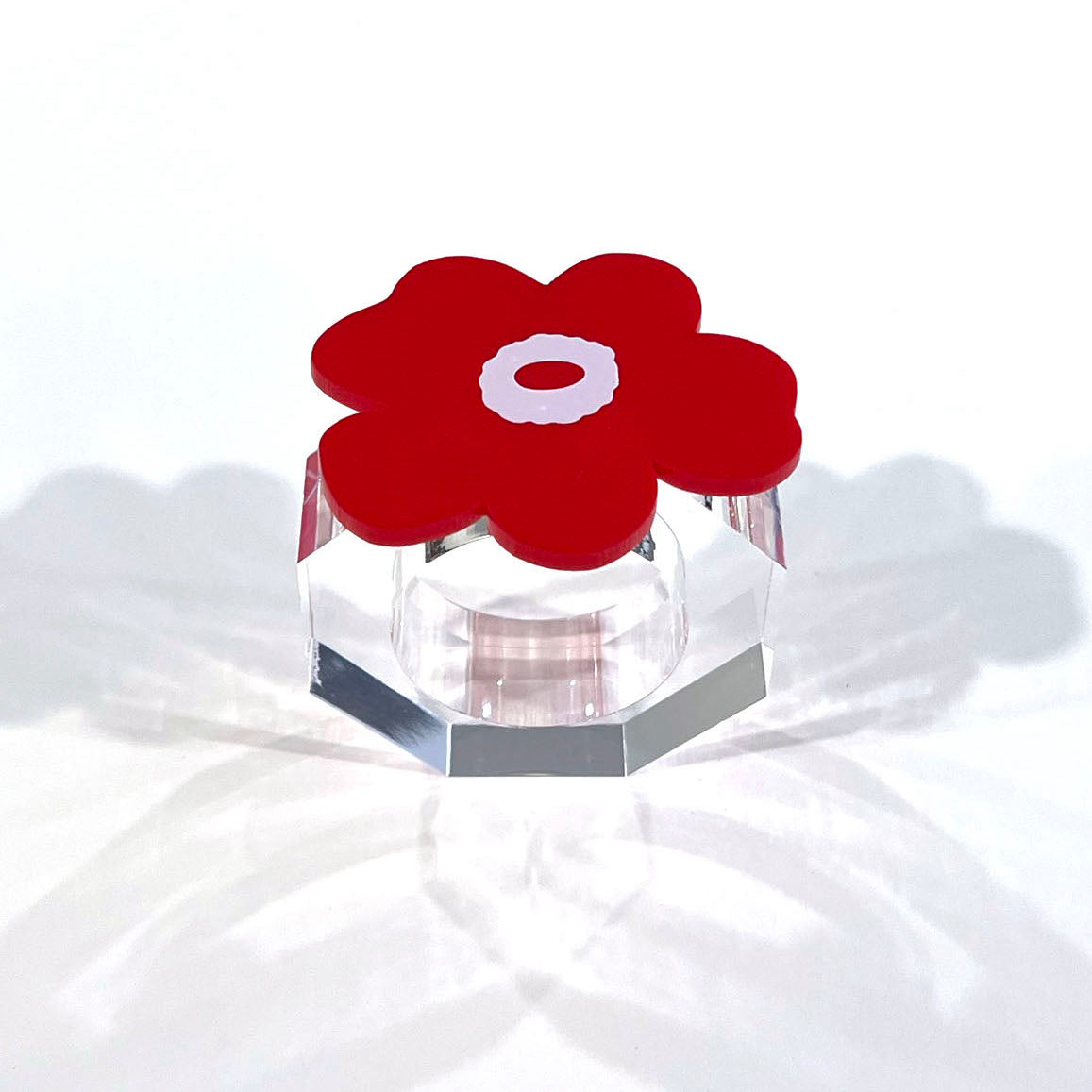 Rose Napkin Fresh Flower Napkin Rings Set Of Red Flower Napkin Rings –