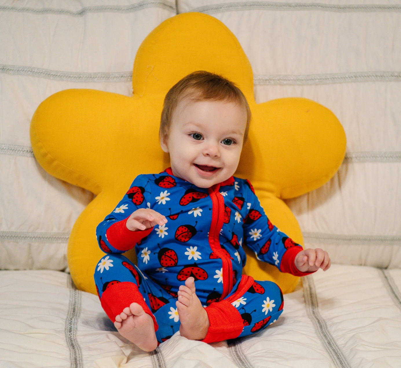 ladybug hugs pajamas