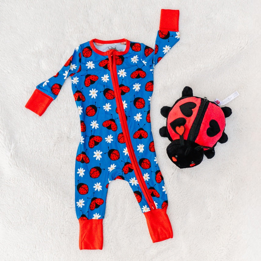 ladybug hugs pajamas