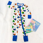 Load image into Gallery viewer, little truckers pajamas
