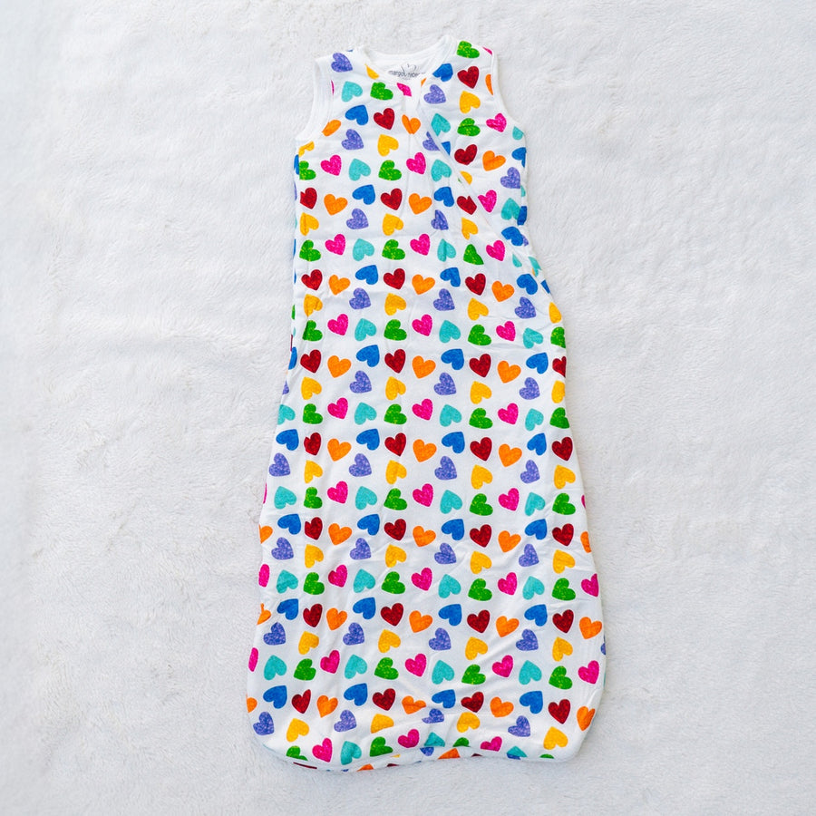 rainbow lovin' sleep sack