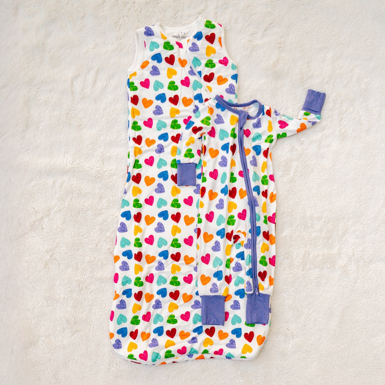 rainbow lovin' sleep sack