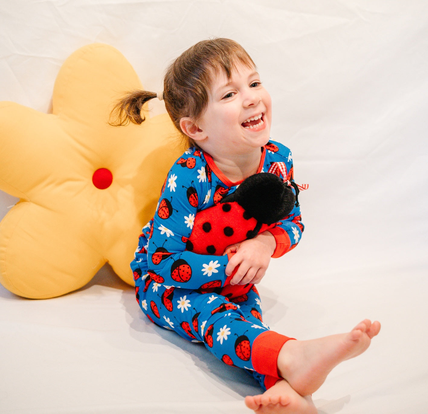 ladybug hugs pajamas