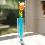 Load image into Gallery viewer, colored acrylic bud vase
