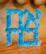 Load image into Gallery viewer, blue textured ahava block
