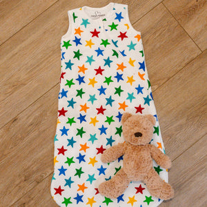 rainbow star sleep sack