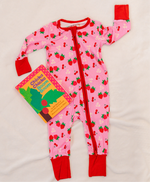 Load image into Gallery viewer, strawberry fields pajamas
