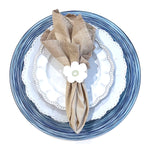 Load image into Gallery viewer, set of 4 placemats - aqua nest
