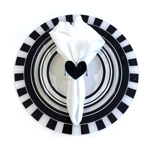 set of 4 placemats - circle of love