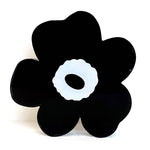 Load image into Gallery viewer, black flower acrylic block

