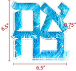 Load image into Gallery viewer, blue textured ahava block
