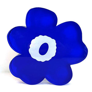 royal blue flower block