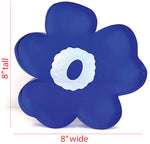 Load image into Gallery viewer, royal blue flower block
