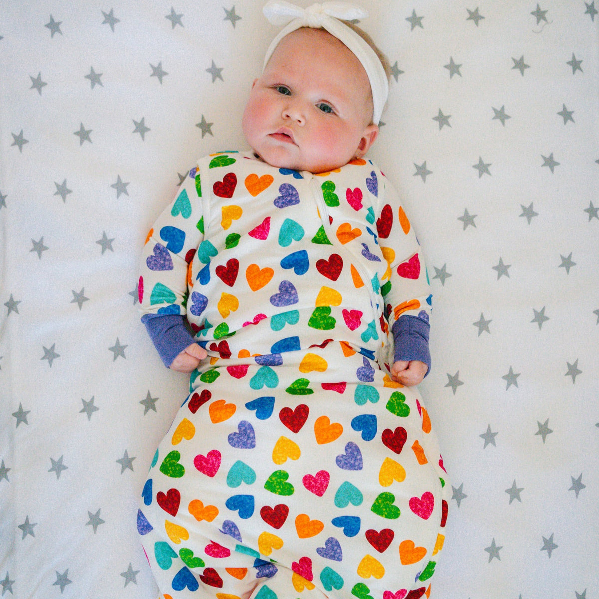 rainbow lovin' sleep sack