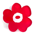 Load image into Gallery viewer, red flower acrylic block
