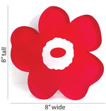 Load image into Gallery viewer, red flower acrylic block
