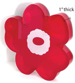 Load image into Gallery viewer, red flower acrylic block
