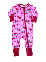 Load image into Gallery viewer, strawberry fields pajamas
