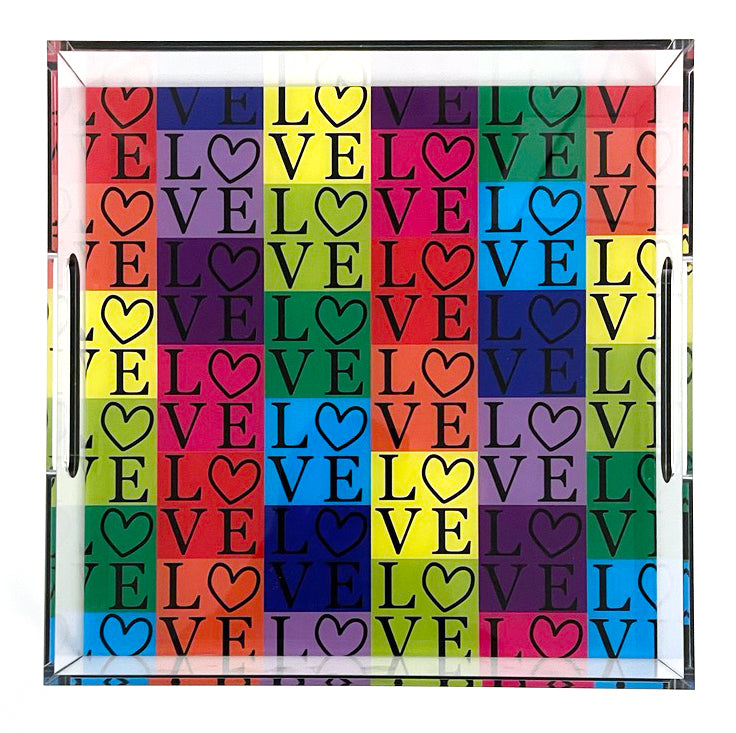 love squared - 11" x 11"